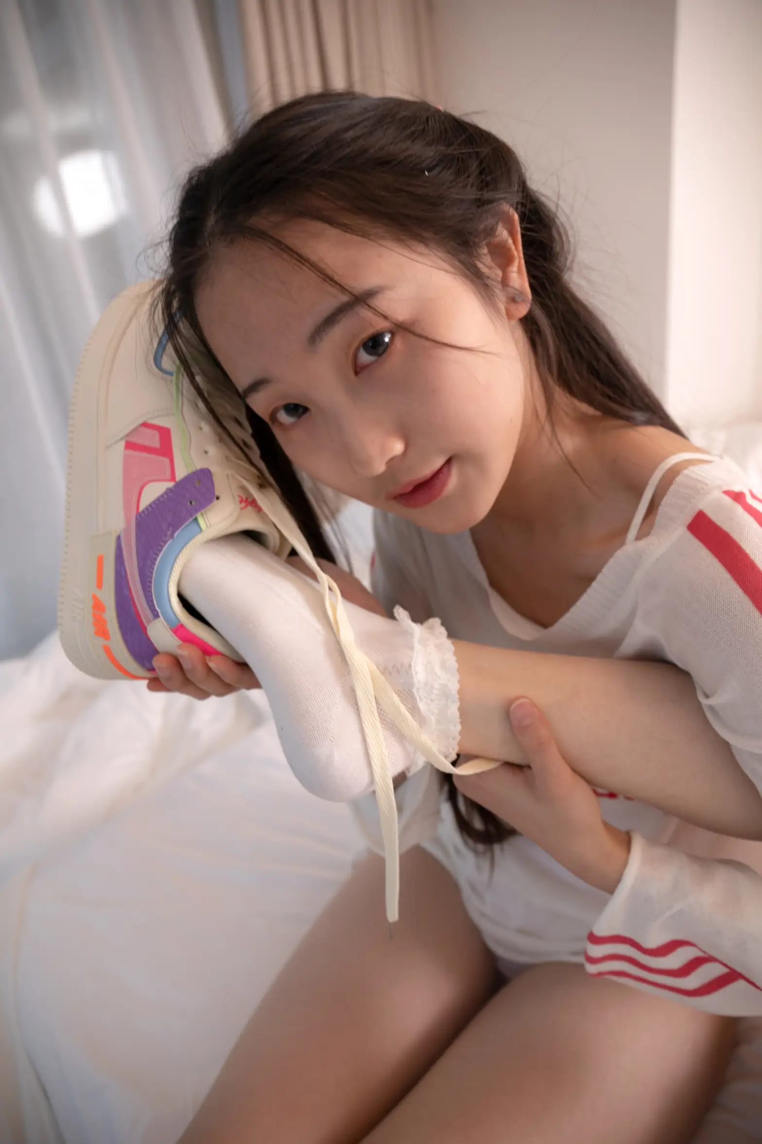 [Mzsock] Love Beauty Foot NO.166 Rain foam#[74P]-22