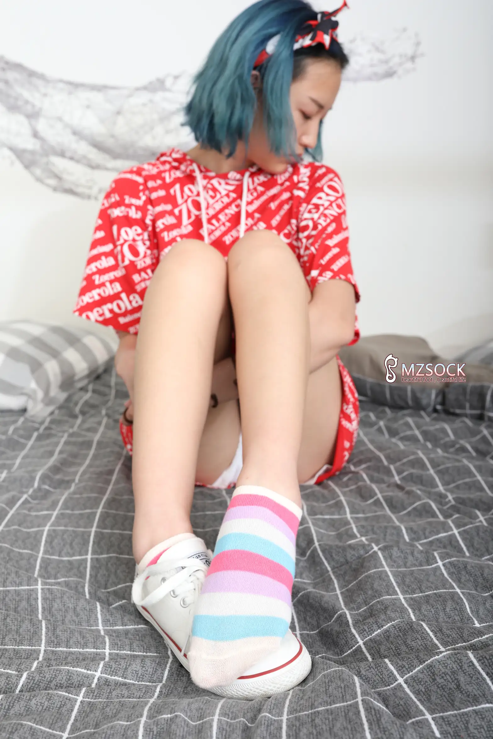 [Mzsock] Love beautiful feet NO.014 Circle#[74P]-58