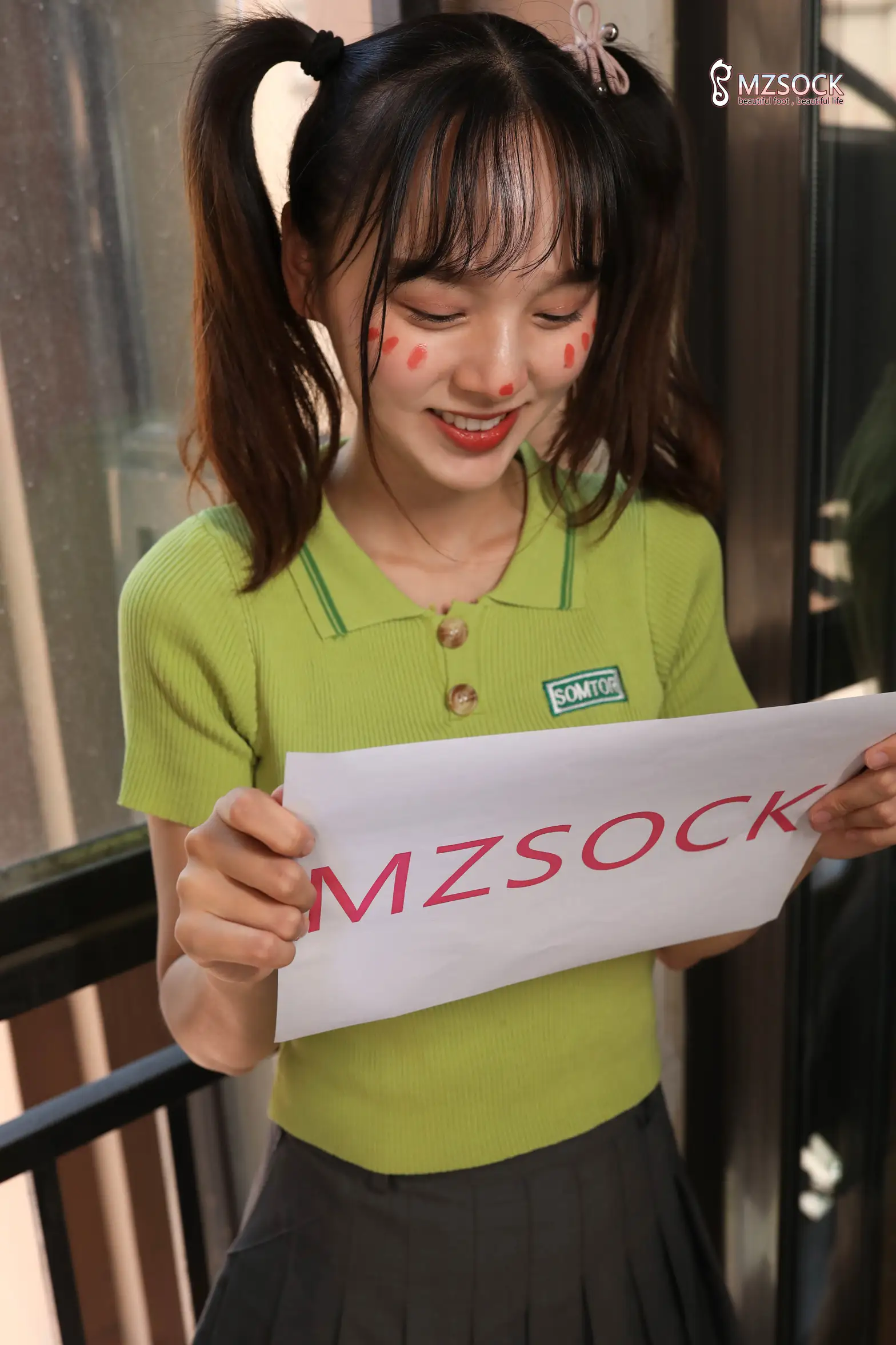 [Mzsock] Love Beauty Foot NO.084 Pleasant#[74P]-1