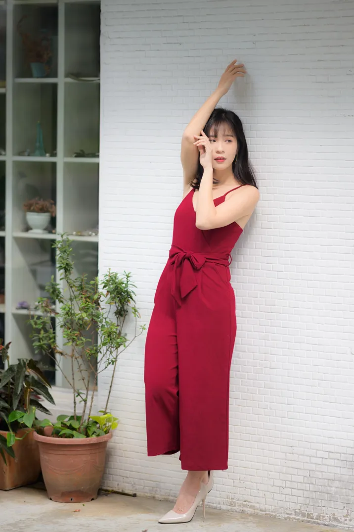 [Mzsock] NO.217 YoYo elegant jumpsuit with high heels street photography#[105P]-3