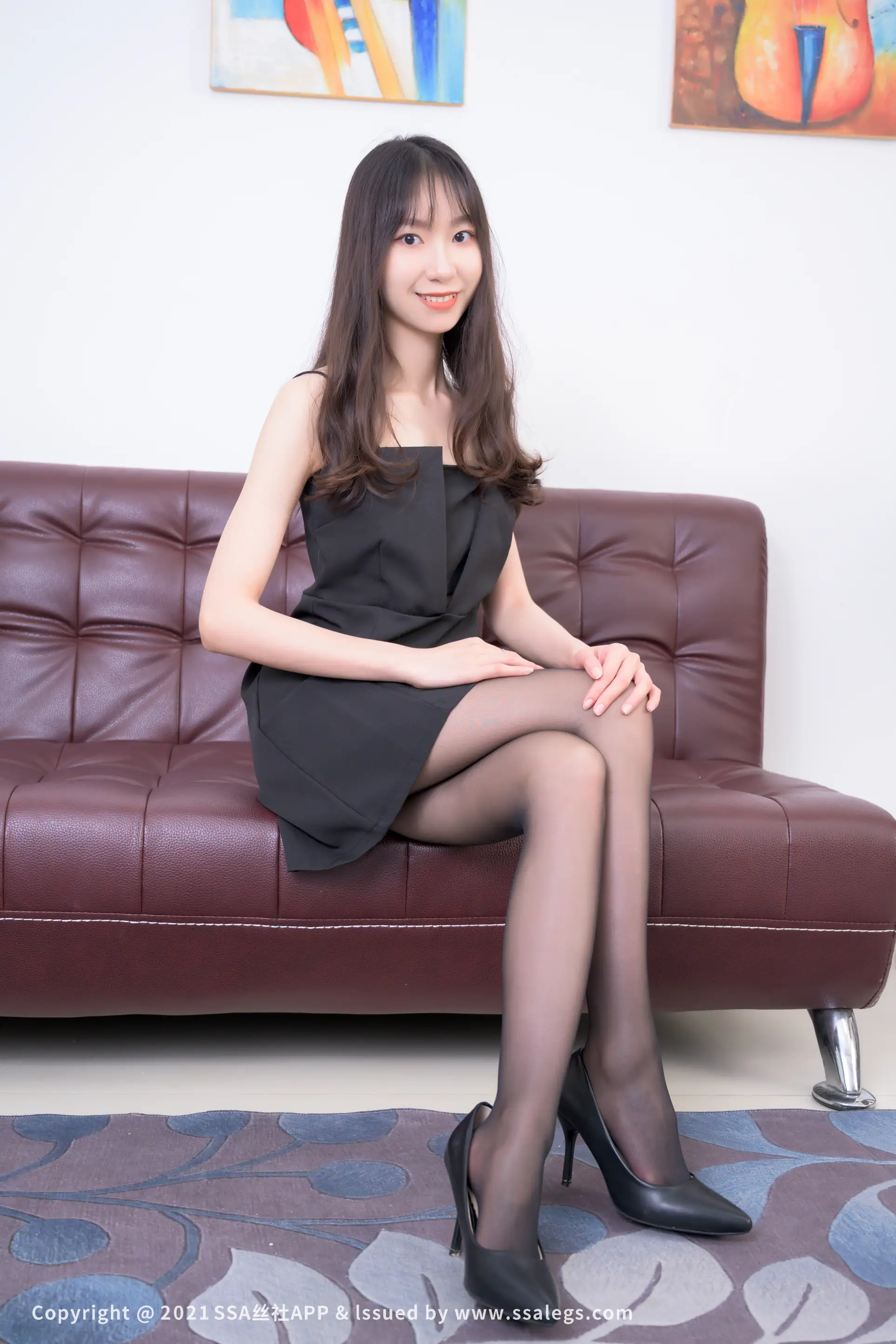 [Mzsock] NO.706 Model Yilin’s beautiful legs in black stockings (Part 1) silk club#[122P]-8