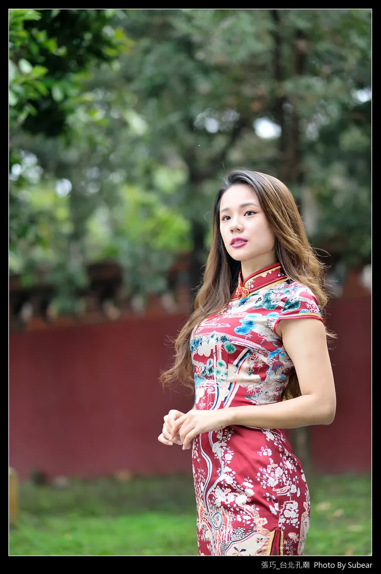 [Mzsock] NO.098 Zhang Qiao cheongsam black silk high heels beautiful legs street photography#[54P]-40