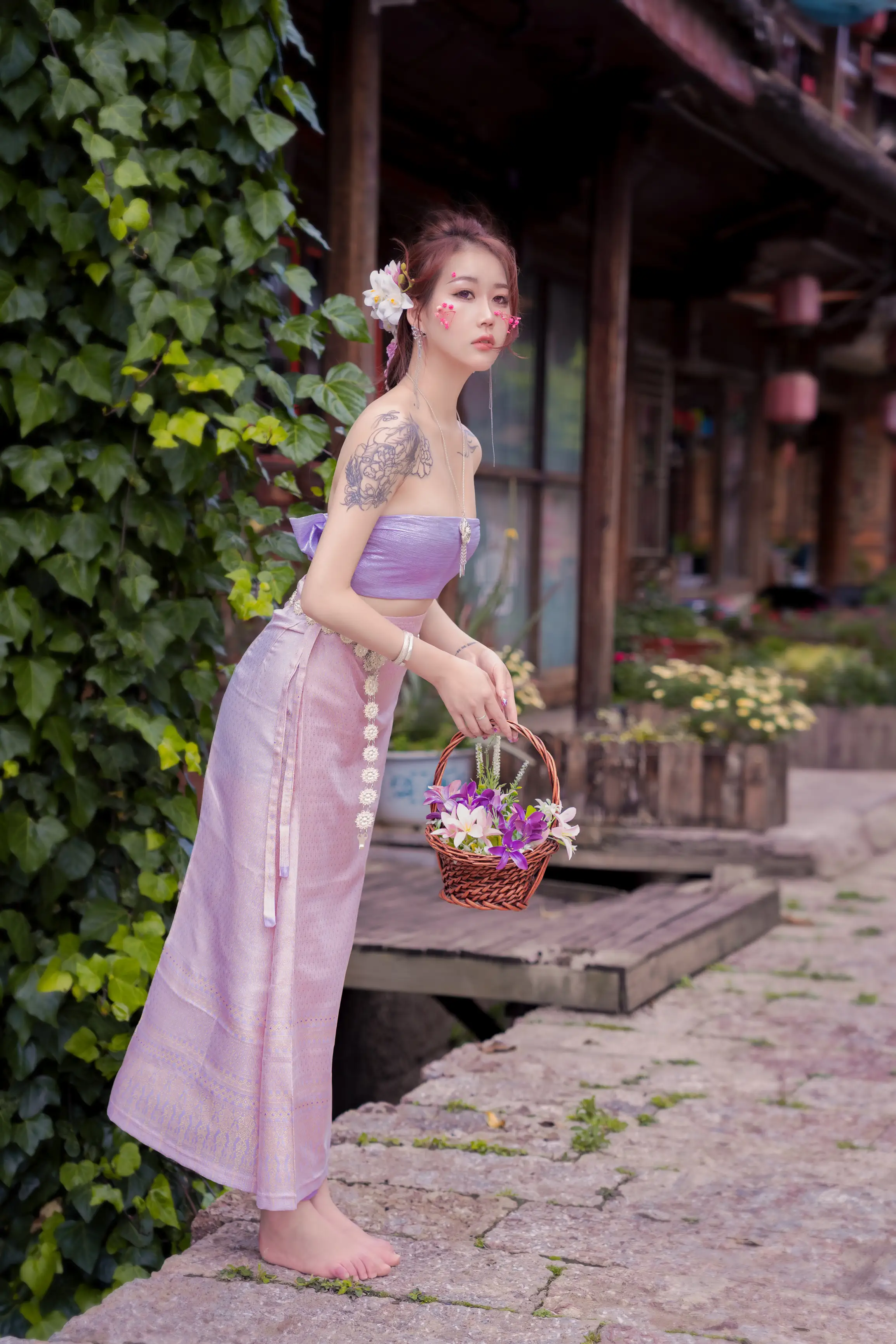 [YITUYU] 2022.07.08 Vol.1413 – The Fairy Escapes Again in Lijiang Old Town Deng Wa'er#[26P]-2