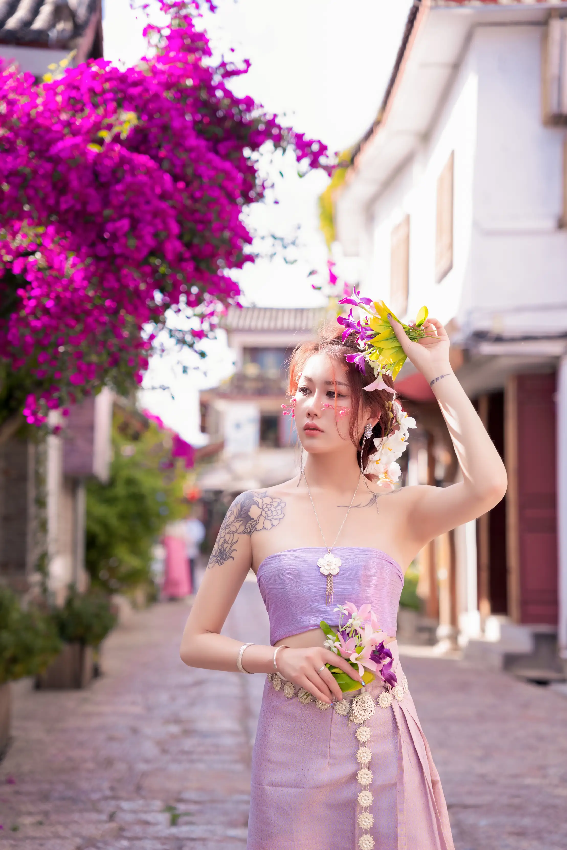 [YITUYU] 2022.07.08 Vol.1413 – The Fairy Escapes Again in Lijiang Old Town Deng Wa'er#[26P]-4