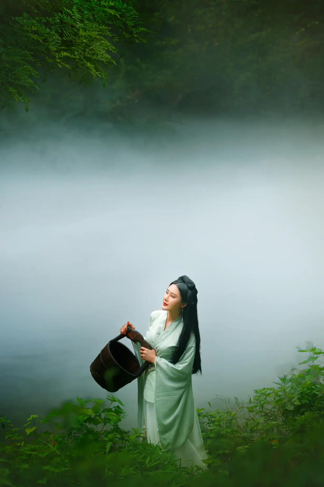 [YITUYU] 2022.09.15 VOL.1956 - Lake Heart Mist Fishing Sensitivity#[28P]-14